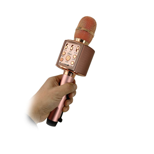 Mlab Micrófono Karaoke Lil Voice 2 Led Soporte Metal 8911