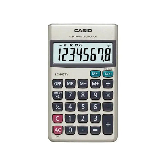 Calculadora LC-403TV Bolsillo 8 Dígitos Casio