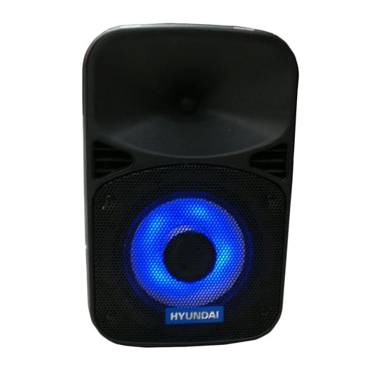Parlante 8" con Micrófono Led Hyundai