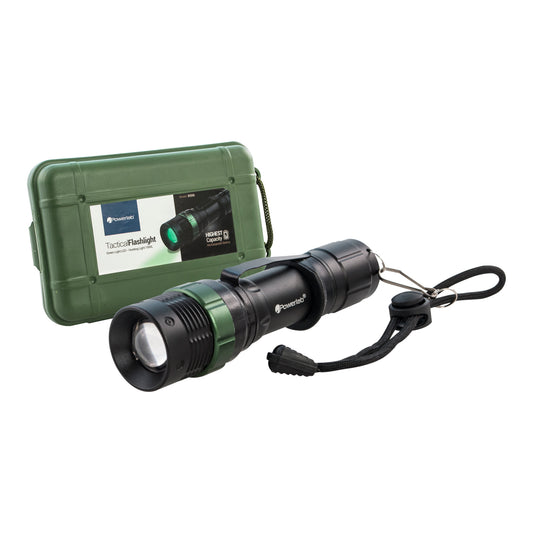 Powerlab Linterna Led Táctica Zoom 1000 Lúmenes Verde 8506