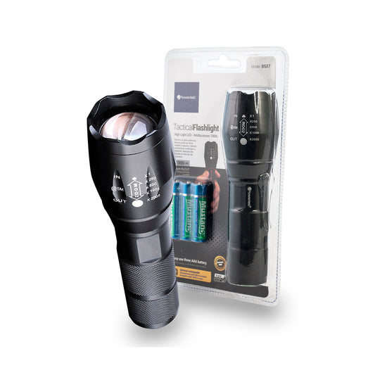 Powerlab Linterna Led Blister 1000 Lúmenes 3 Bat AAA 8507