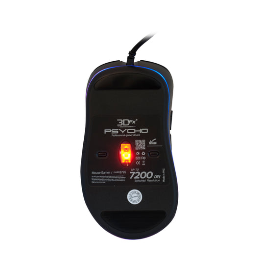 Mouse Gamer Psycho 7200 DPI