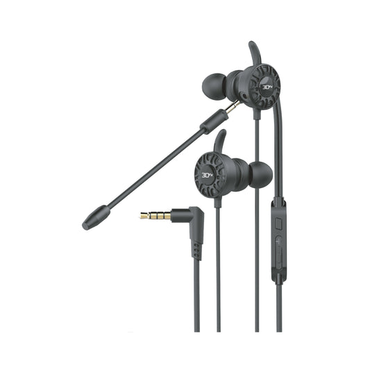 Audífono Gamer In-Ear Con Mic. Desmontable