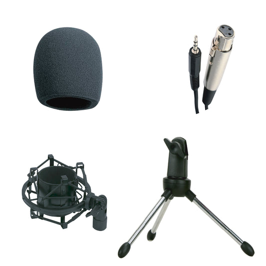 Kit Micrófono Condensador Streaming B2