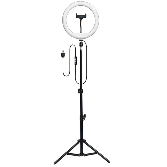 Mlab Aro Luz Led Selfie Tripod Para Smartphone