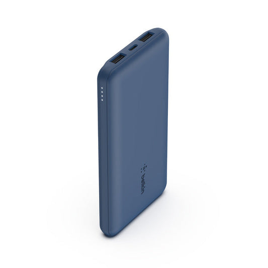 Bateria 10.000 mAh USB-A y USB-C 15W Belkin Azul