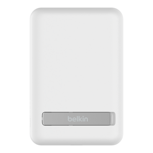 Bateria con carga magenitca 5.000 mAh y USB-C 10W Belkin Blanco