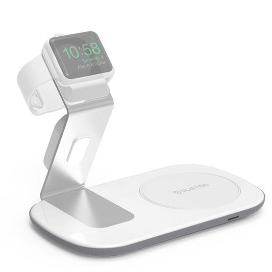 Base de carga 2 en 1 inalambrica Dusted blanca