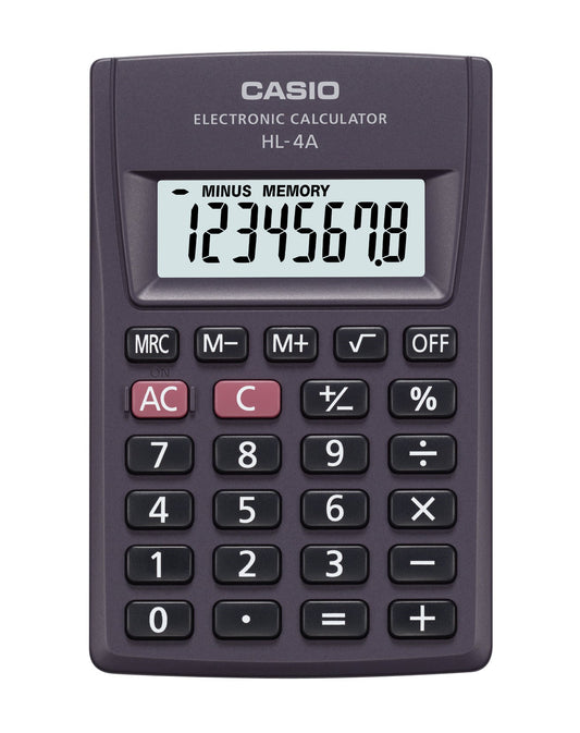Calculadora Casio Bolsillo HL4A