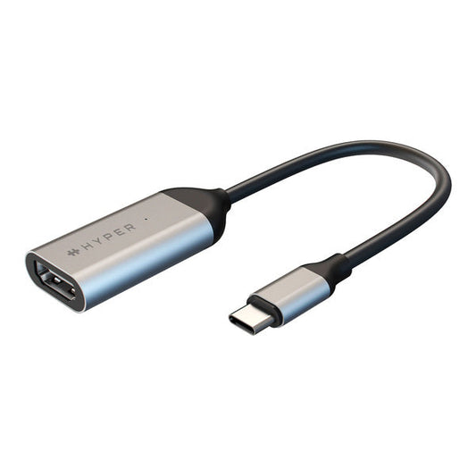 Adaptador Hyperdrive USB-C a HDMI 4K 60hz Hyper Gris