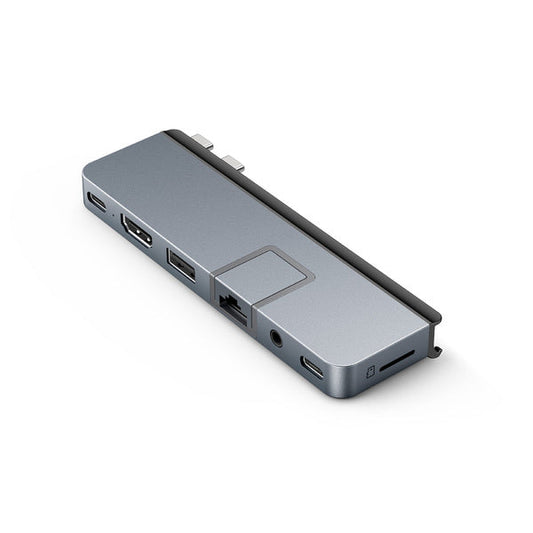 Hub USB-C Hyperdrive form-fit 7-1 para Macbook