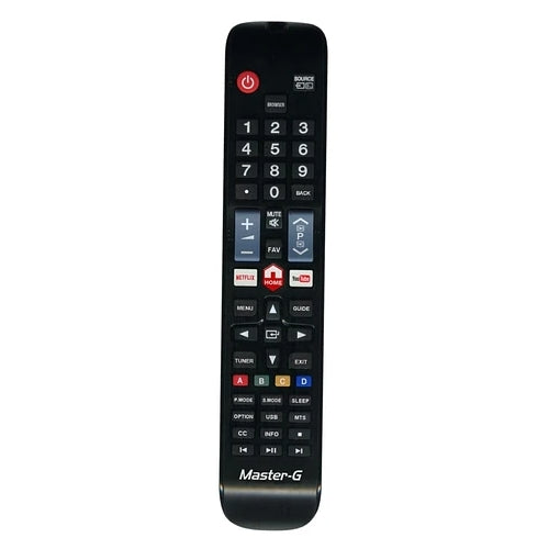 CONTROL REMOTO UNIVERSAL COMPATIBLE CON TV MASTER G MGRC1