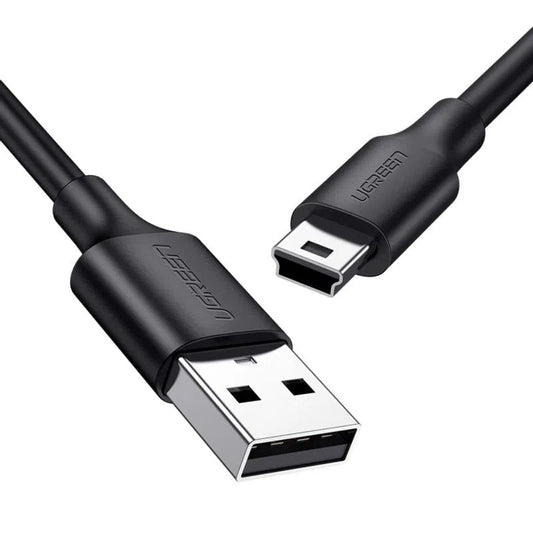 Cable 2.0 5PIN Mini-Usb/Usb-A M/M 2M Negro UGreen US132