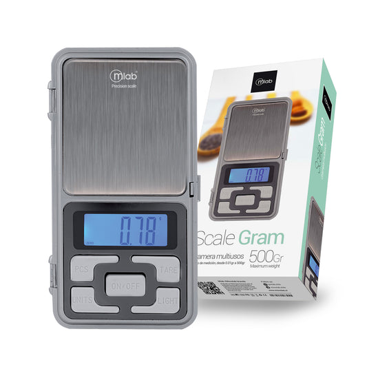 Mlab Balanza Pocket Gramera 0,01G-500G 9050