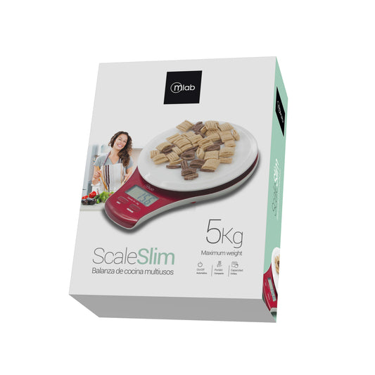 Mlab Balanza Cocina Slim 5KG